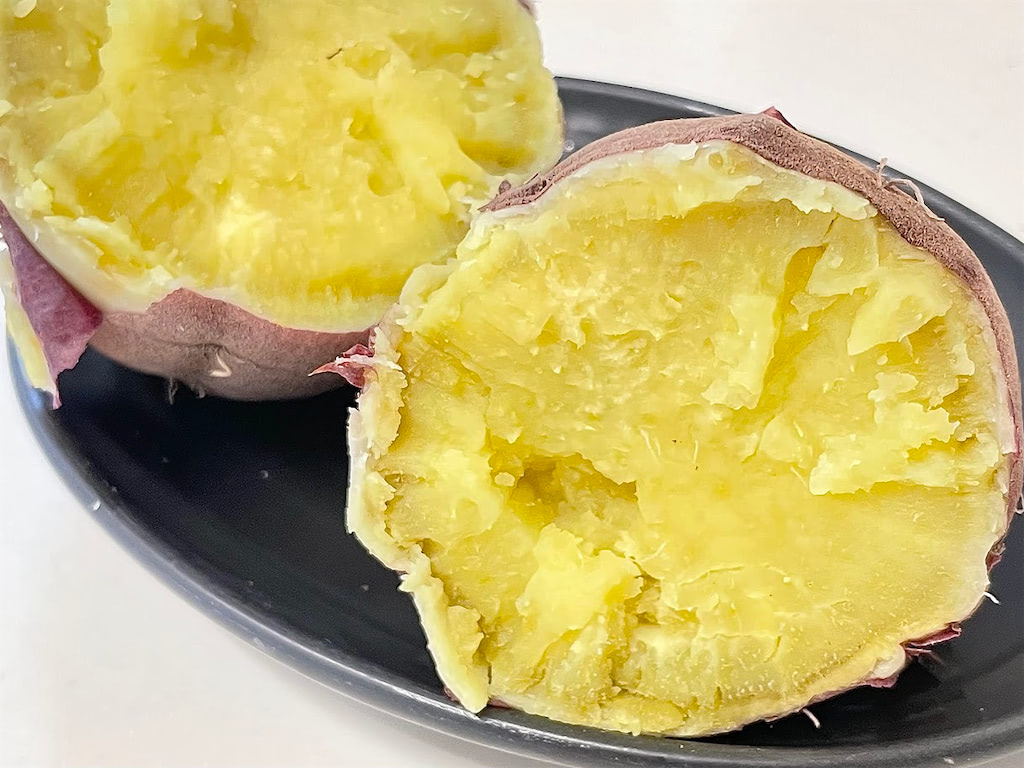 調理の裏ワザ さつまいもをレンチンしたら ねっちり食感 甘みがギュッと仕上がった件 コツは保湿 あたらしい日日 こんな時代のニューノーマルな暮らし方 食と農 生活情報をお届けします