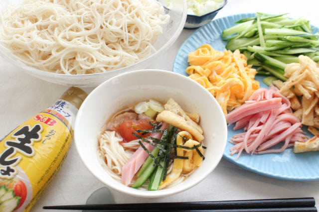 シェフ桝谷の自宅めし】夏はひんやり麺！「超具沢山そうめん」作ろう