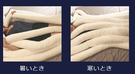 眠れるうどん】って何だ!?Xで16万いいね！と話題の“寝具