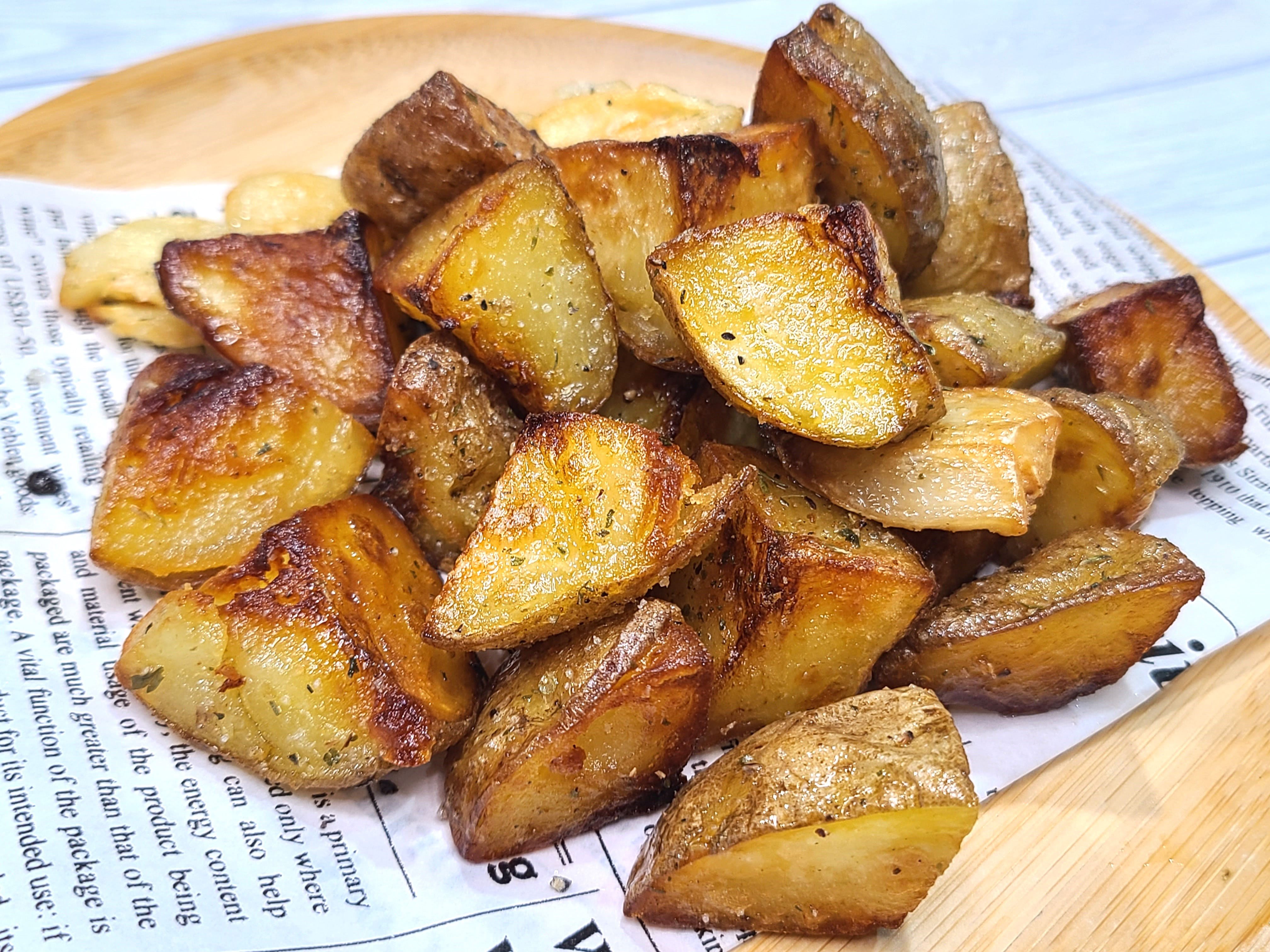 外カリッ中ほくっ♡【鬼旨100％保証！揚げないフライドポテト】作ろう