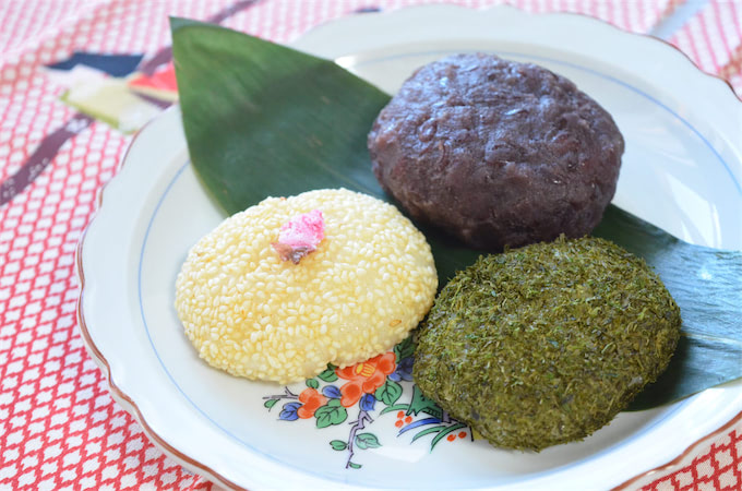 秋の和スイーツといえば】秘密兵器でもちもち食感続く「3色おはぎ」に