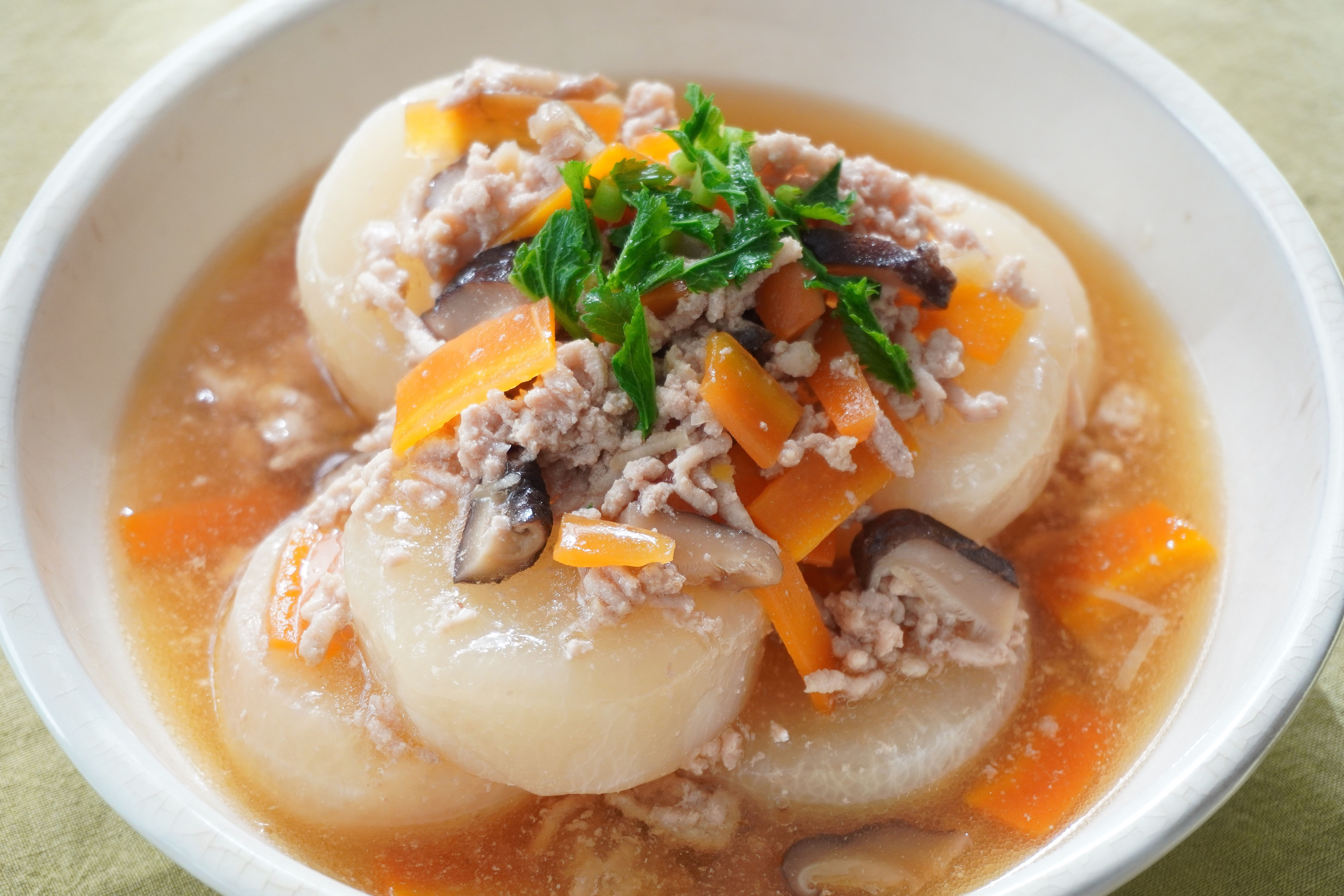 大根 の あんかけ