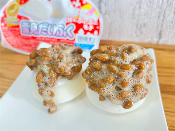 雪見だいふくの斬新すぎる食べ方】え、納豆をかける!?食べてみたら意外