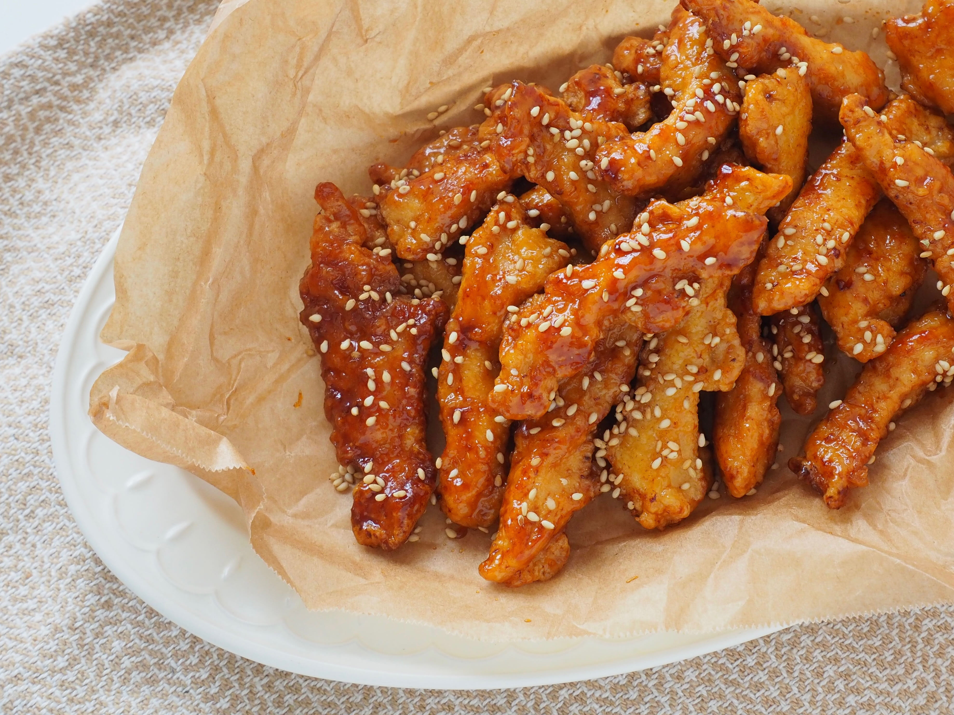 スーパーの惣菜超えた】かっちゃんレシピで「甘辛チキンスティック」作