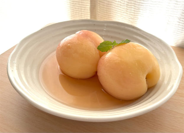 シェフ三國の“桃尻にキュン♡”】てんさい糖で優しい甘さに♪煮る