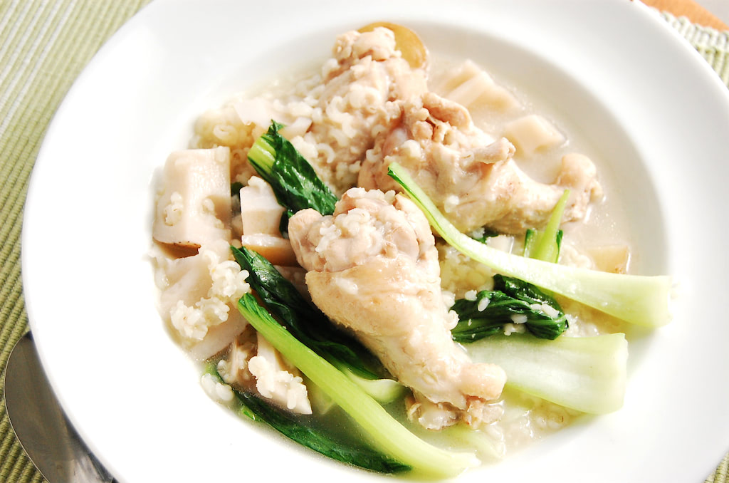 時短サムゲタン】香味野菜トリオで血行巡る「サムゲタン風鶏手羽の