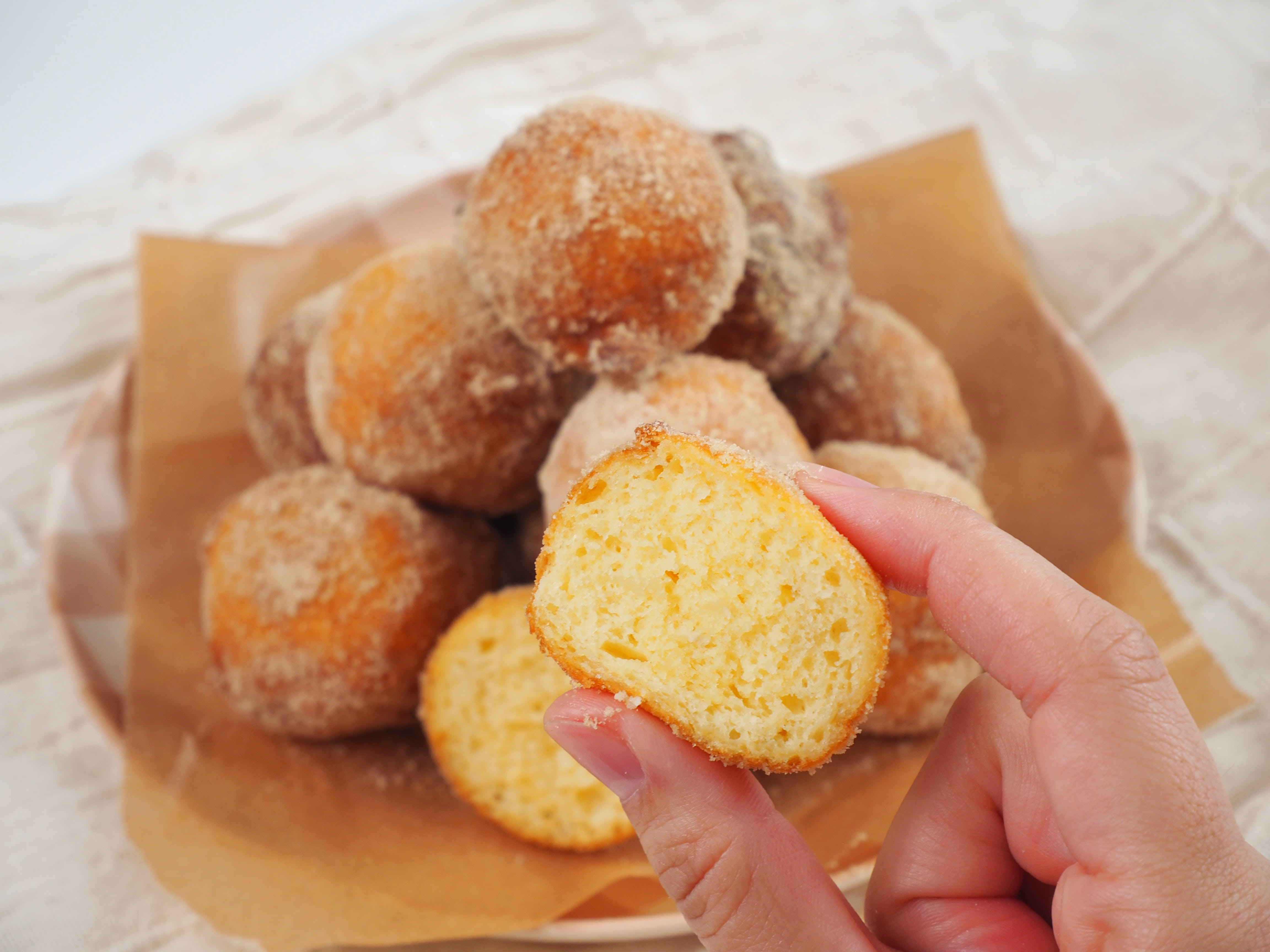 あの人気ドーナツ再現】ホケミで手軽に「うどーなつもどき」作ってみた