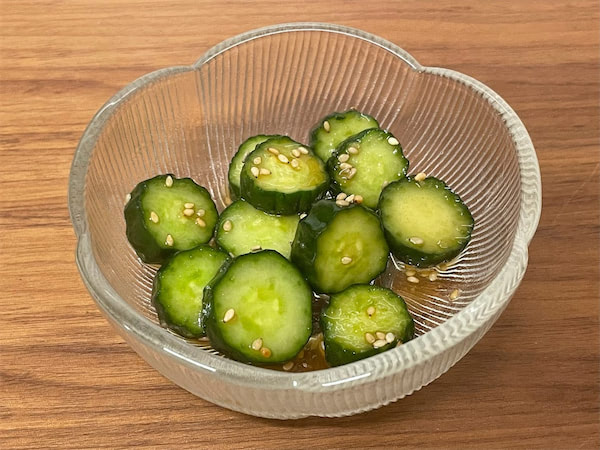 きゅうり ハマごはんさんの「無限きゅうり」作ってみた！めんつゆ×鶏ガラスープ