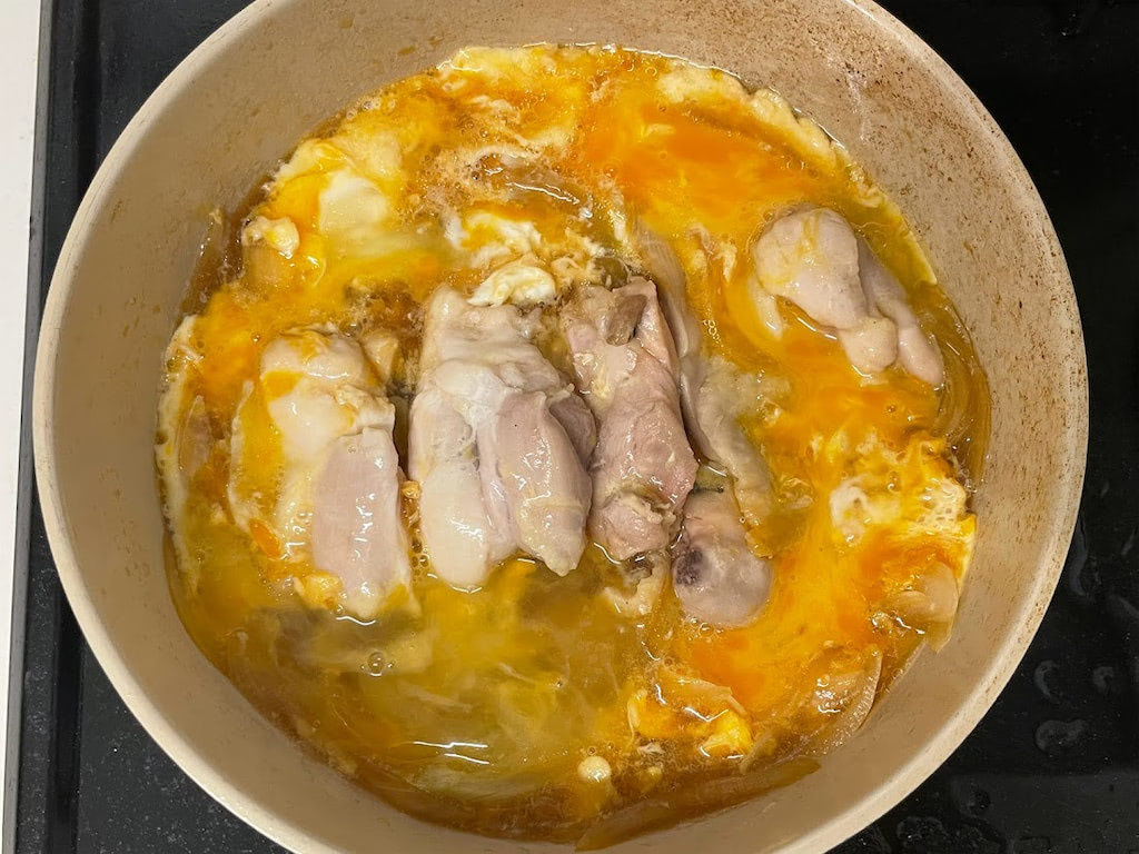 親子 丼 白 だし