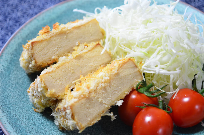約9割トンカツ!?高野豆腐で「揚げないカツ」作ってみた！カリッ