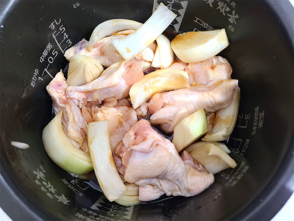 手羽 元 炊飯 器 レシピ