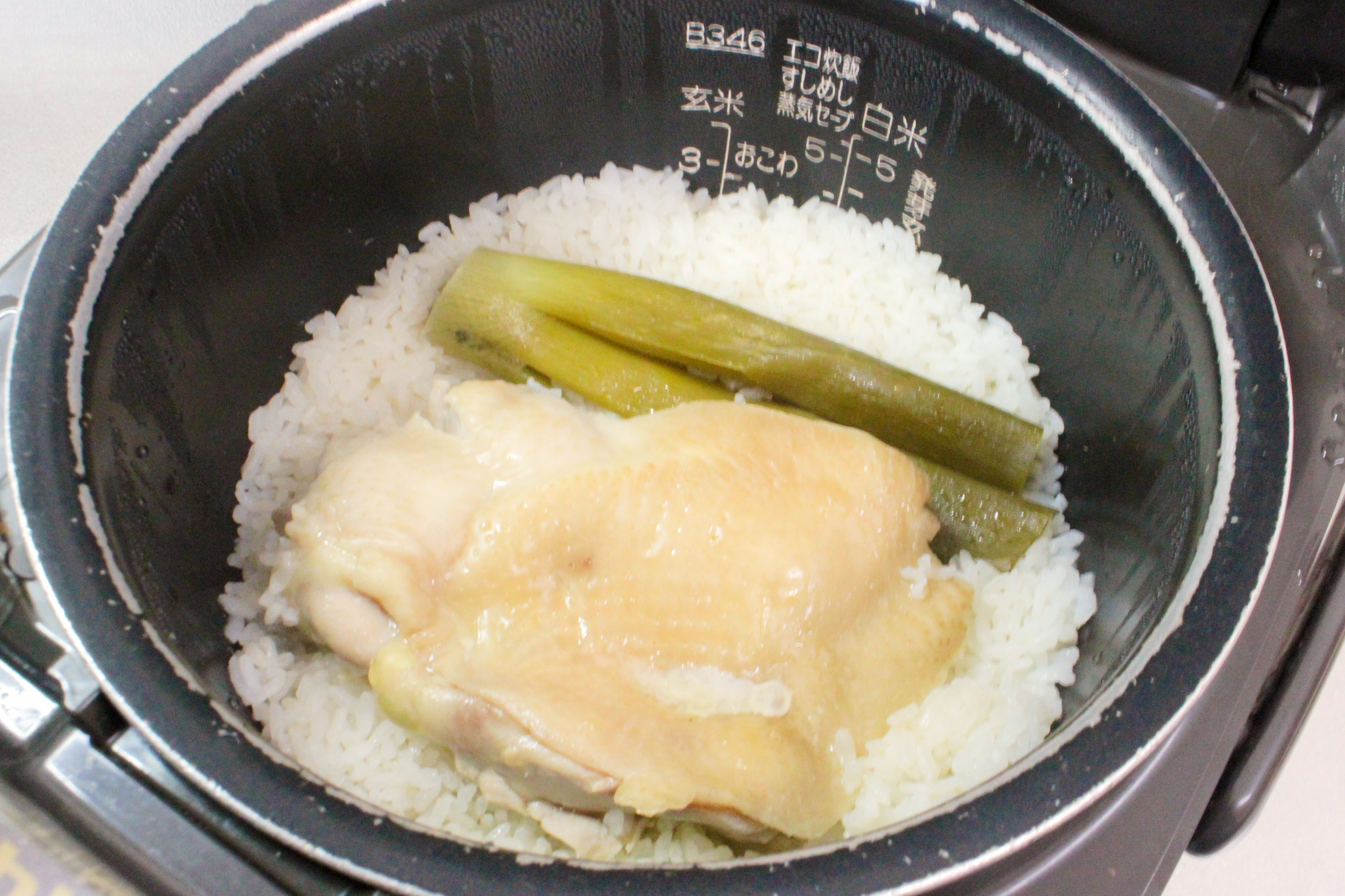カオマンガイ 炊飯器
